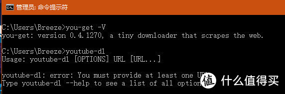懒人折腾youtube-dl和you-get，一键下载各种在线视频网站的视频